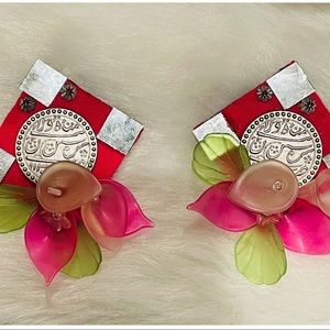 Handmade Persian look earrings
